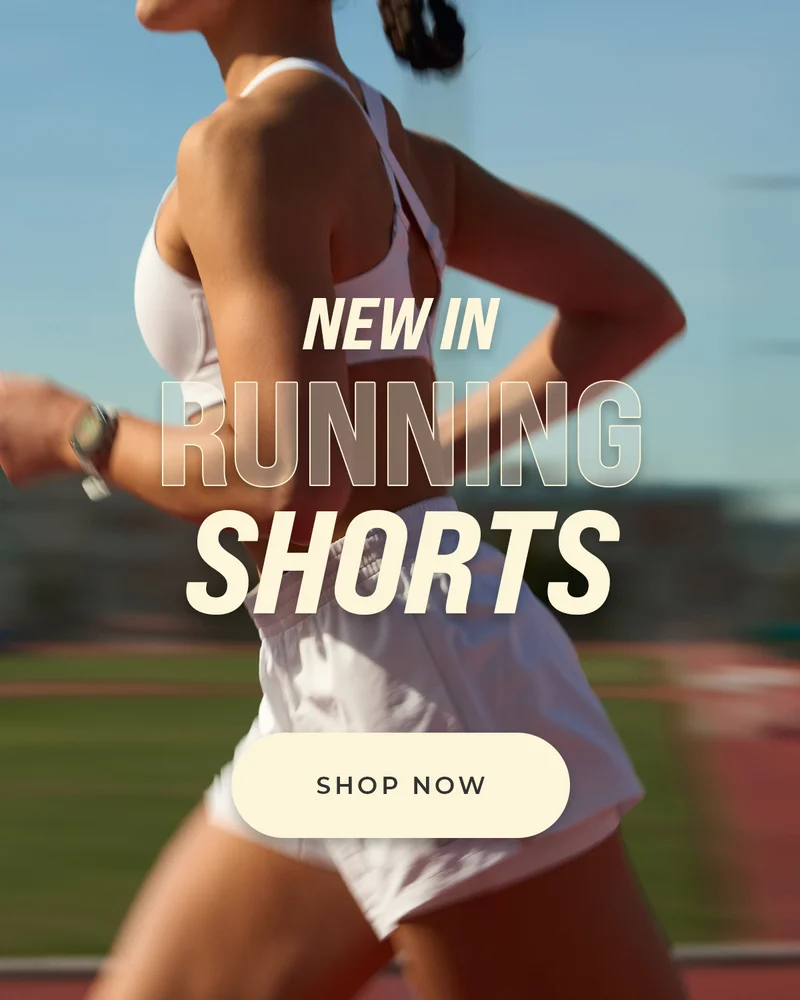 OUR NEW RUNNING SHORTS - DESIGNED TO COMBINE FUNCTION WITH FIT ACROSS SEVERAL STYLES