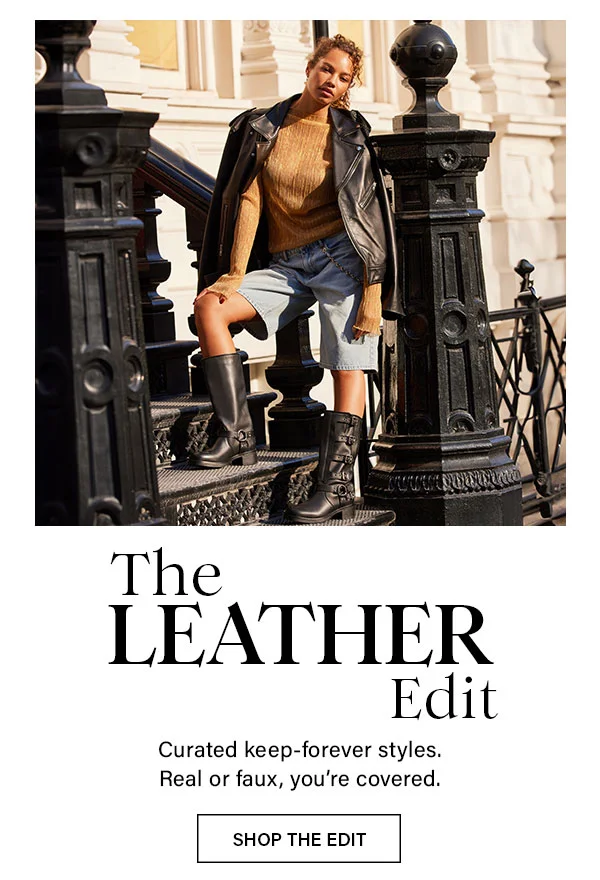 The Leather Edit - Rocky