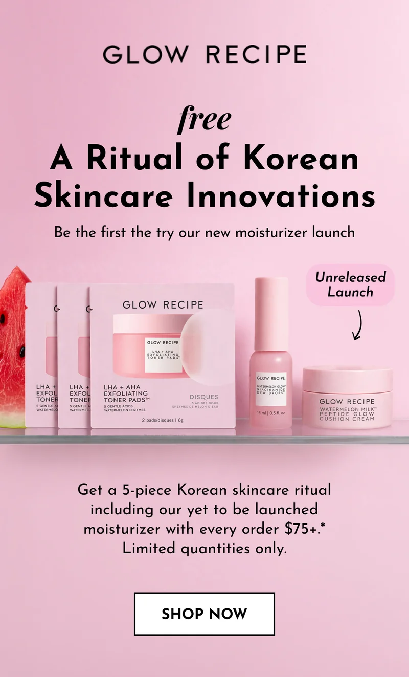 A Free Ritual of Korean Skincare Innovations, free with orders $75+
