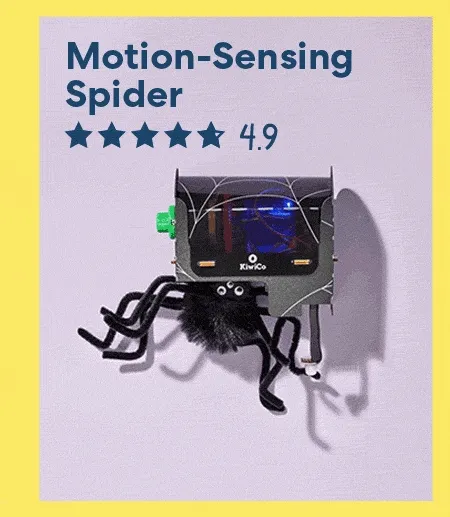 Motion-Sensing Spider 4.9