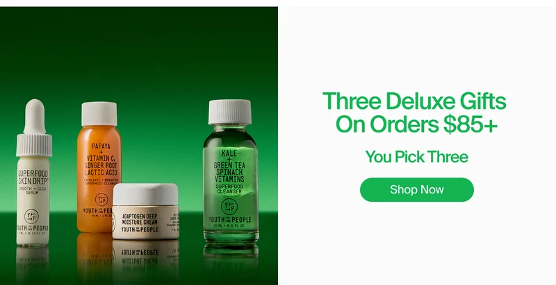 Three deluxe gifts