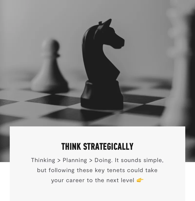 Think Strategically