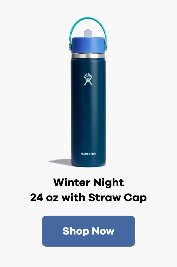 Winter Night 24 oz with Straw Cap