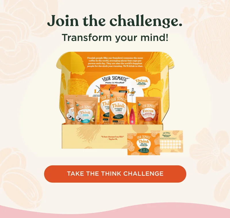Join the challenge. Transform your mind! - TAKE THE THINK CHALLENGE