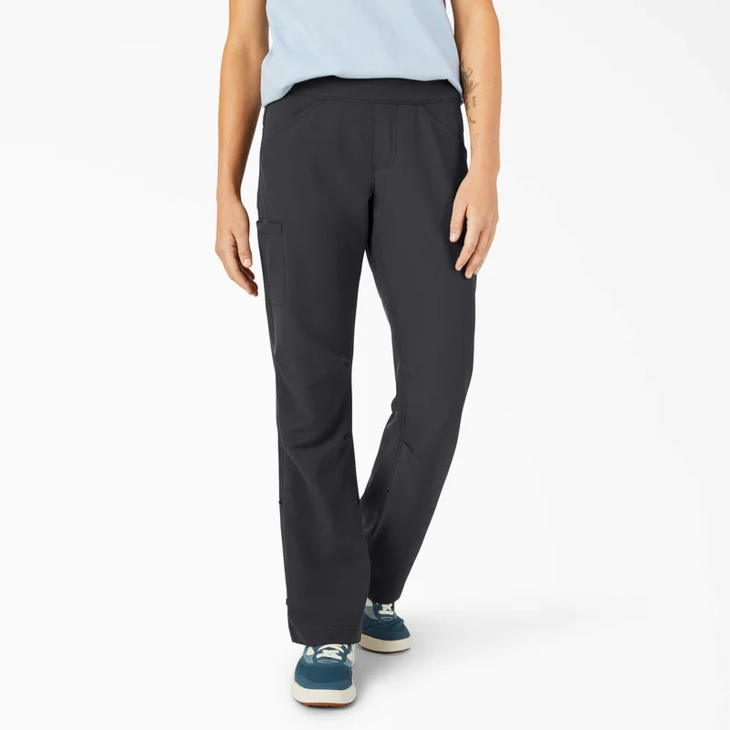 Women's Cooling Relaxed Straight Fit Roll-Up Pants