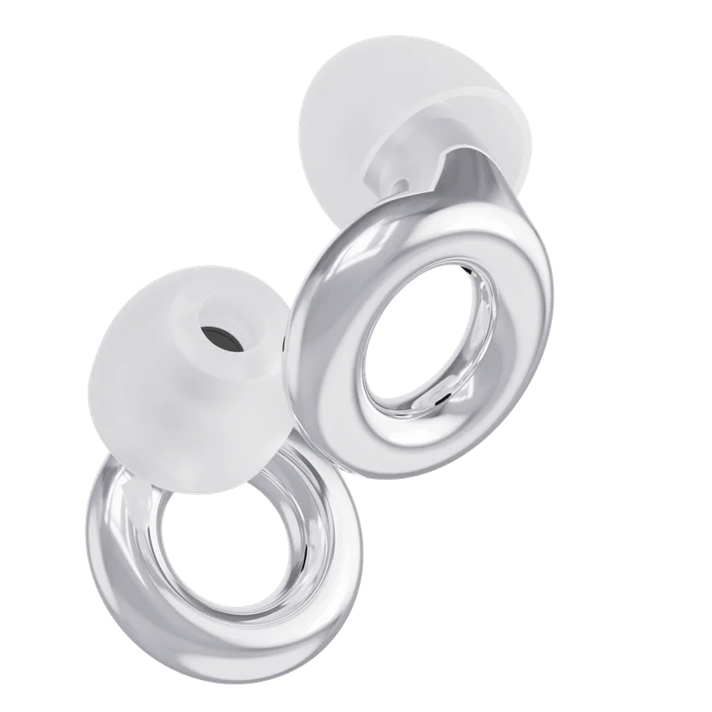 The Silver Loop Experience earplugs.