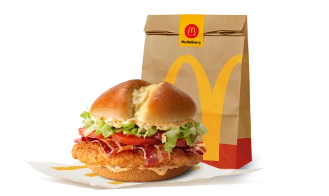 Get a Bacon Cajun Ranch McCrispy delivered.