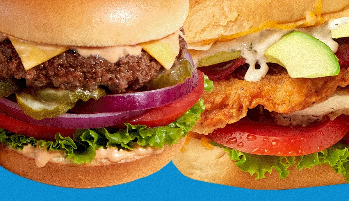 GET A FREE STEAKBURGER OR SANDWICH