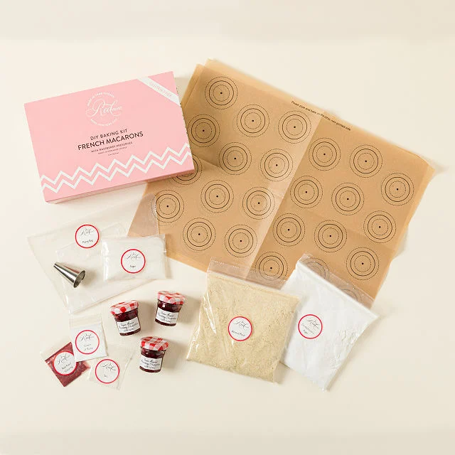 Pink Raspberry French Macaron Kit