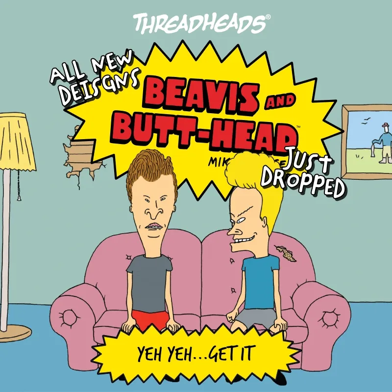 New licence alert: Beavis & Butt-Head 🧨 Out now