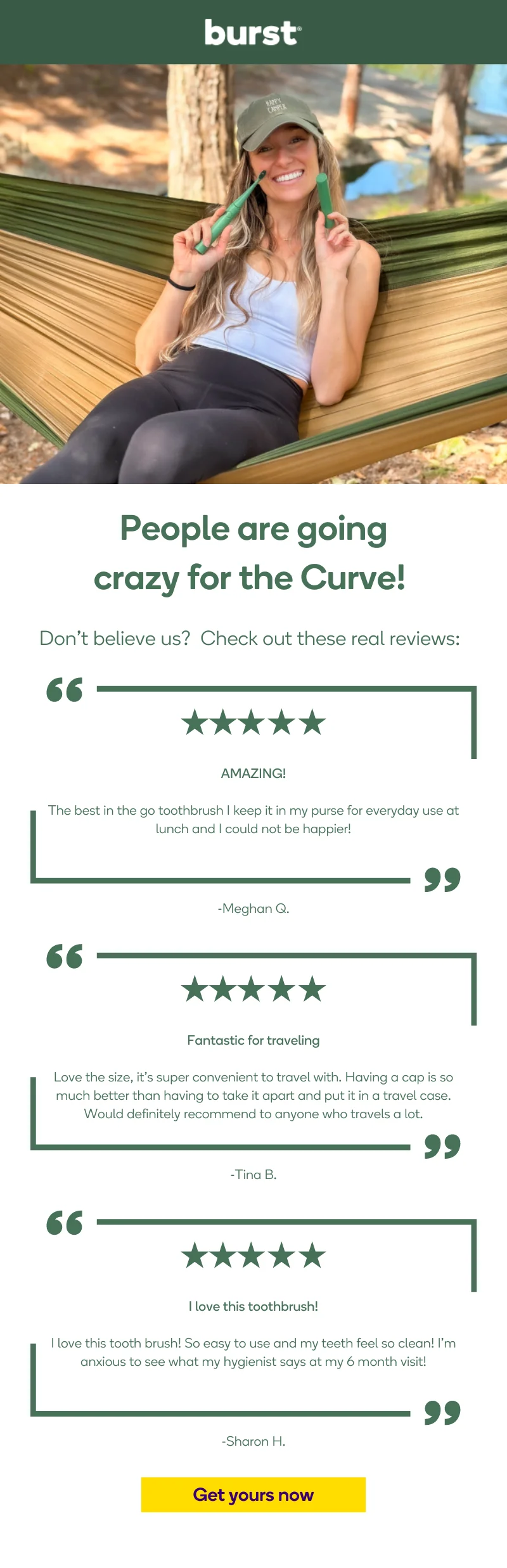 People are going crazy for the Curve!