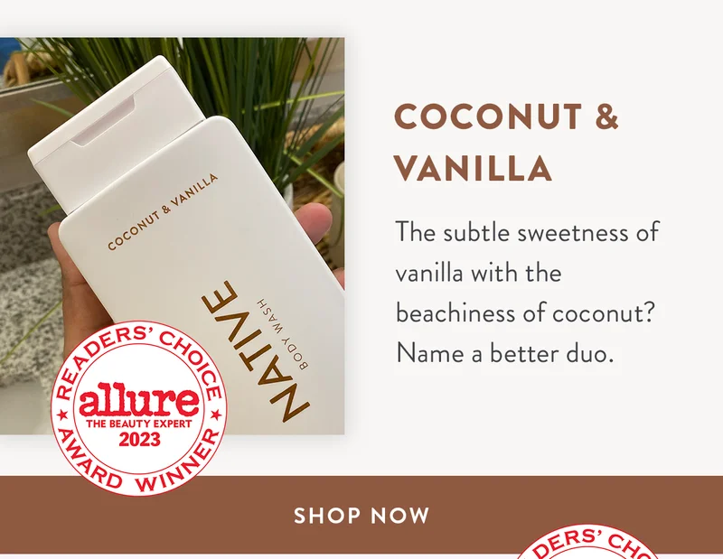 Coconut & Vanilla | The subtle sweetness of vanilla with the beachiness of coconut? Name a better duo. | SHOP NOW