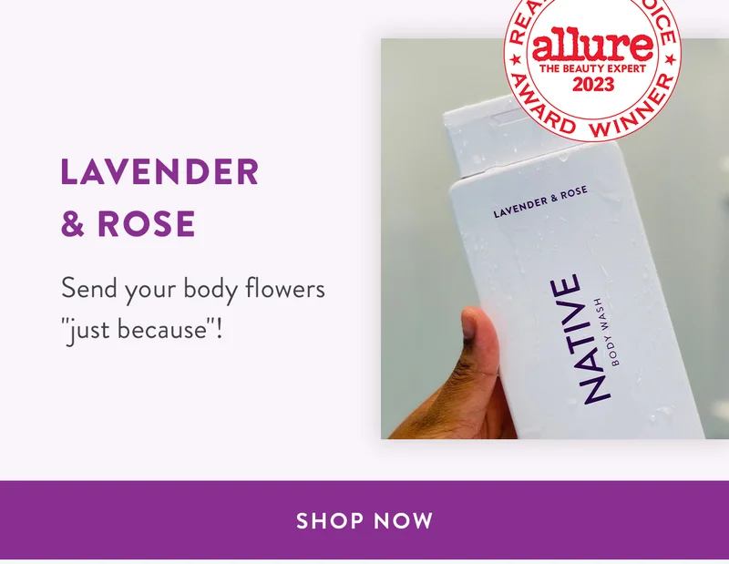 Lavender & Rose | Send your body flowers “just because”! | SHOP NOW