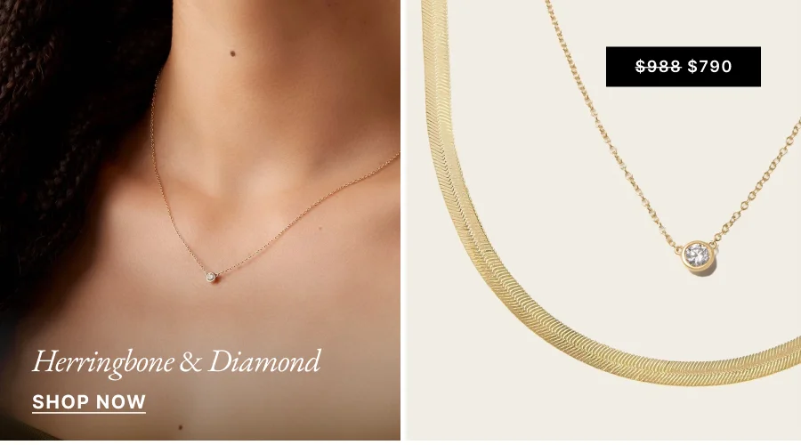 $988/$790 Herringbone & Diamond | Shop Now