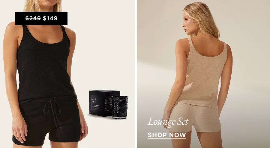 $249/$149 Lounge Set  | Shop Now