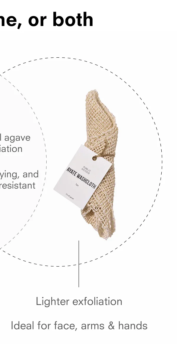 Ayate Washcloth