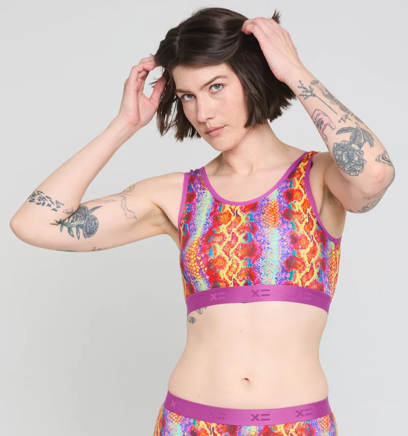 Image of Essentials Soft Bra - Serpentine
