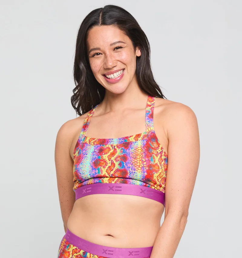 Image of Scoop Soft Bra - Serpentine