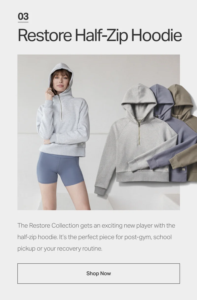 Restore Half-Zip Hoodie
