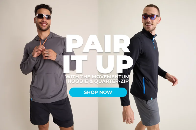 Pair it up with Movementum Hoodies & Quarter-Zip: SHOP NOW