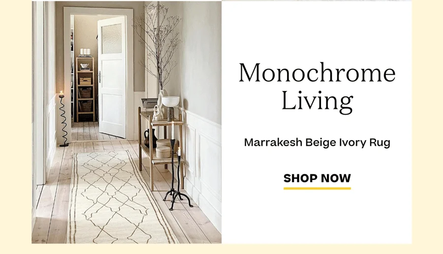 Marrakesh Beige Ivory Rug