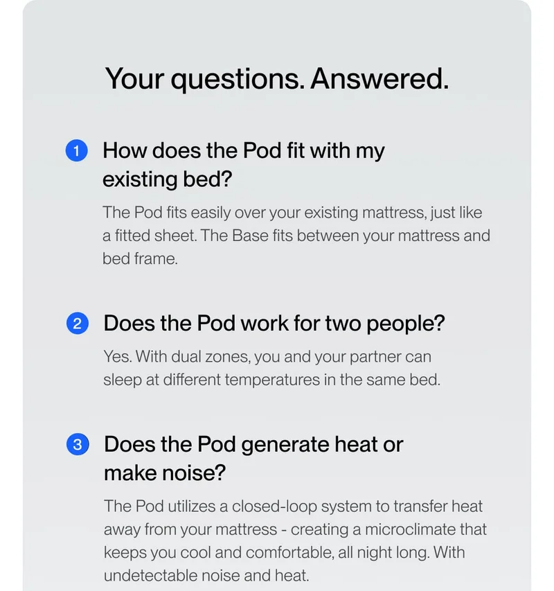 Your questions. Answered.