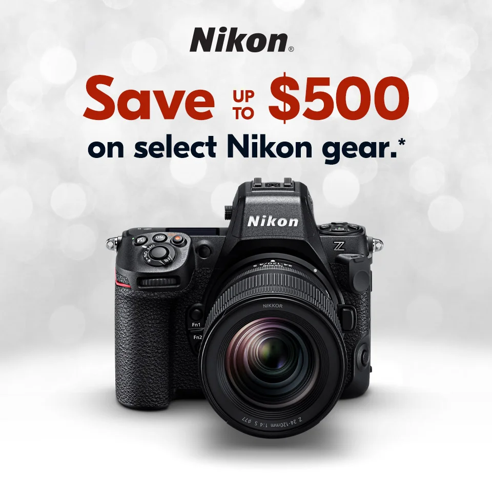 Nikon | Save up to $500 on select Nikon gear.* | Z 8 Body Only