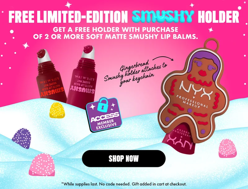 FREE LIMITED-EDITION SMUSHY HOLDER