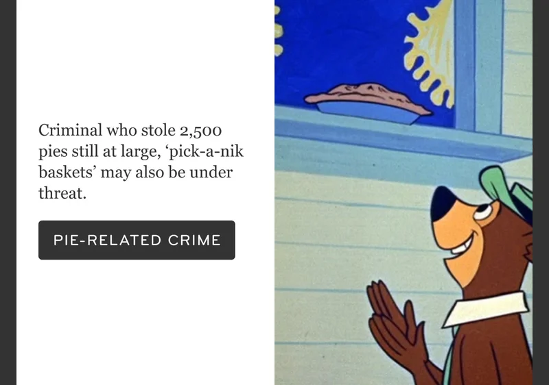 Pie-Related Crime