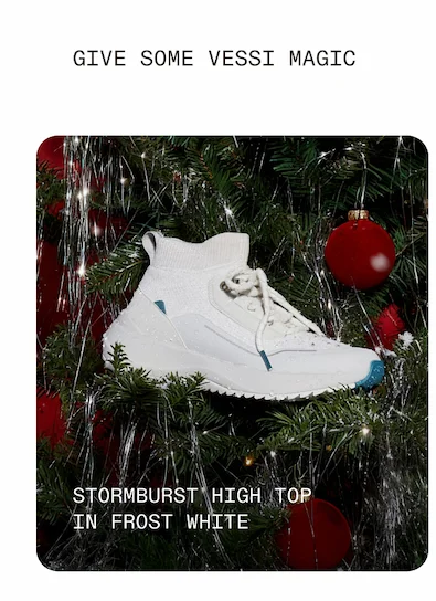 Stormburst High Top in Frost White