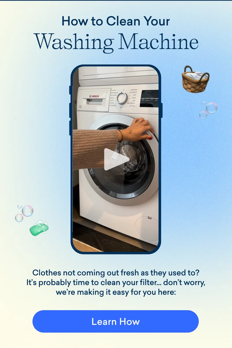 How to Clean Your Washing Machine