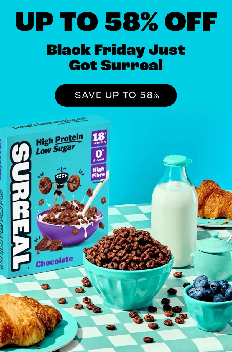 UP TO 58% OFF. Black Friday Just Got Surreal. Save up to 58%