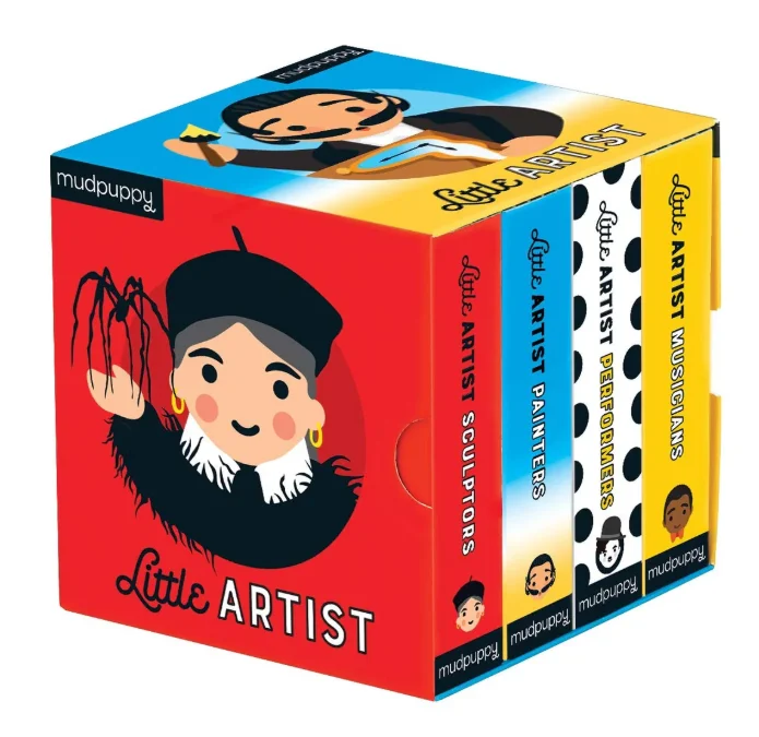 A colorful boxset that reads "Little Artist"