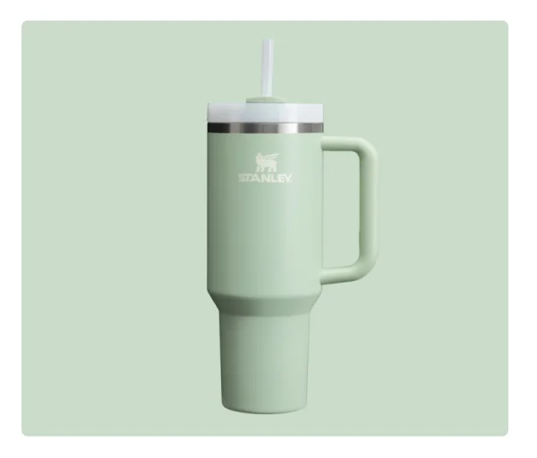 The Matcha Cream Quencher H2.0 FlowState™ Tumbler | 40 OZ