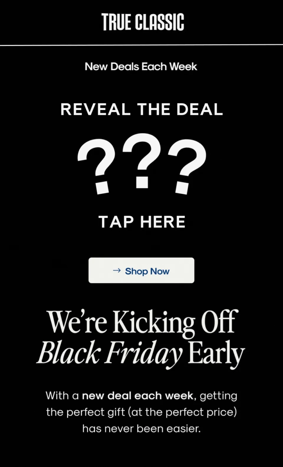 Black Friday Starts Now! Reveal The Deal >>>
