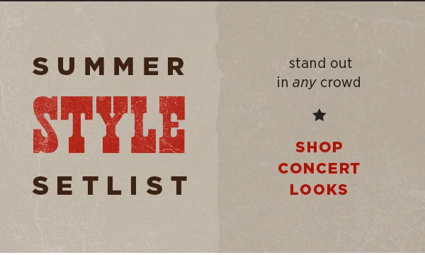 Shop Concert Looks