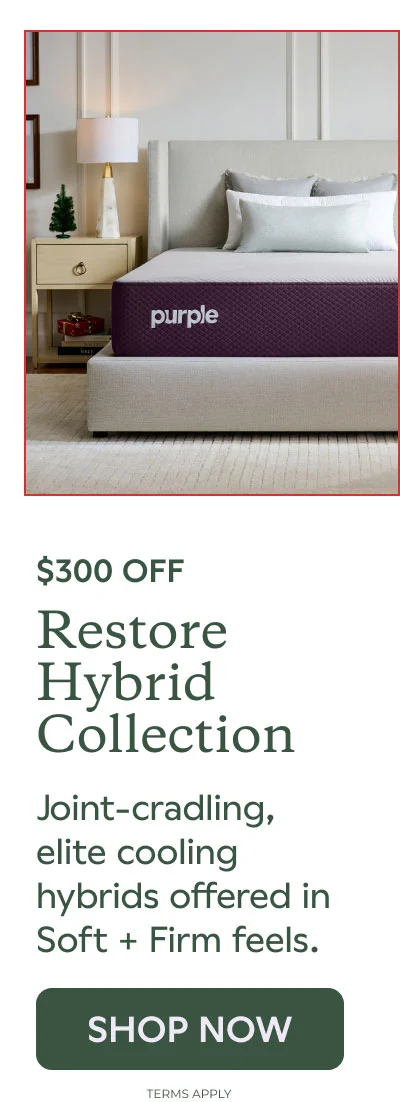 $300 OFF Restore Hybrid Collection. SHOP NOW