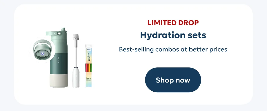 Shop now: Limited drop - Hydration sets