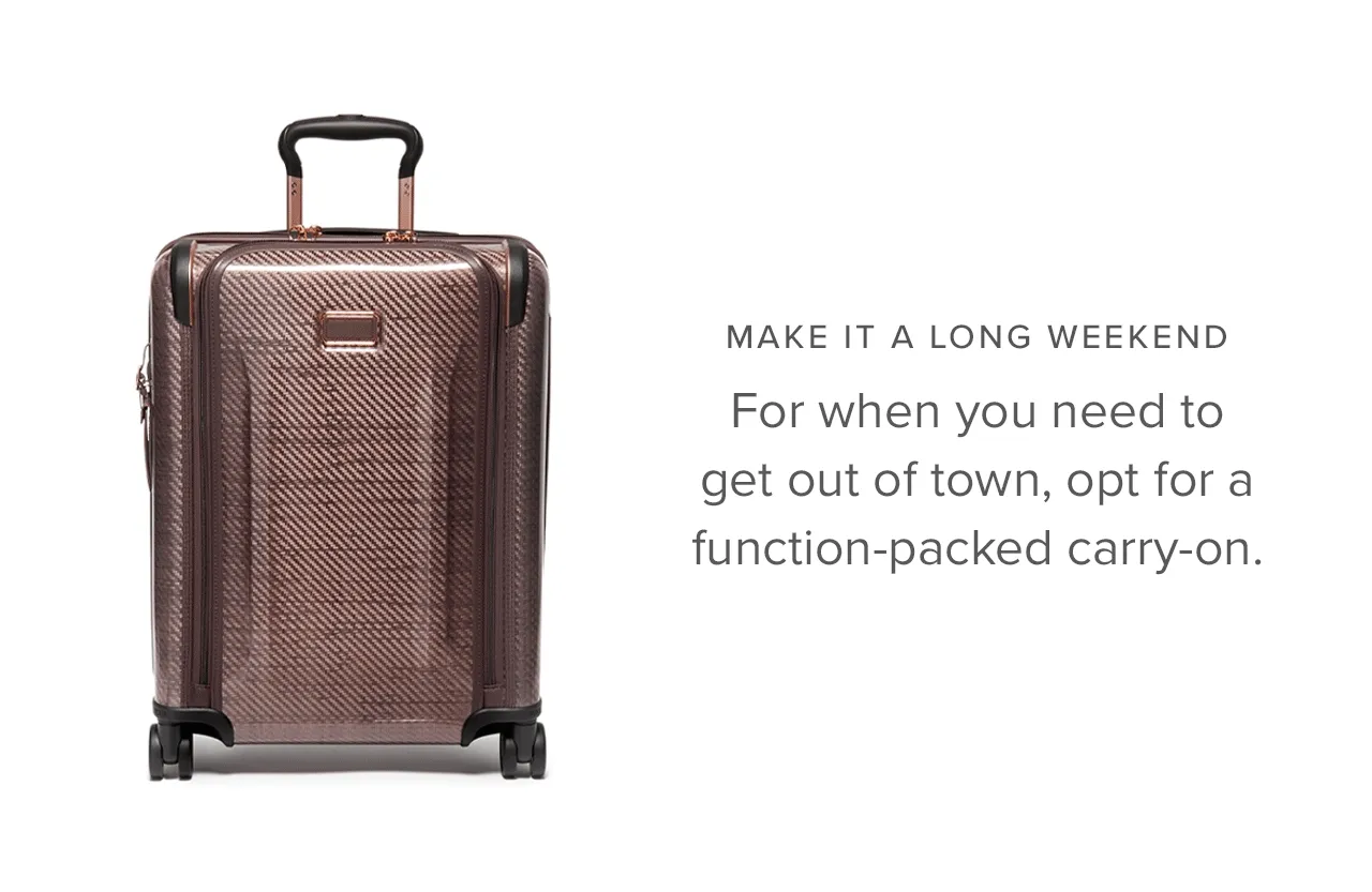 Make It A Long Weekend