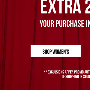 Email Exclusive Extra 20% off Shop Men's