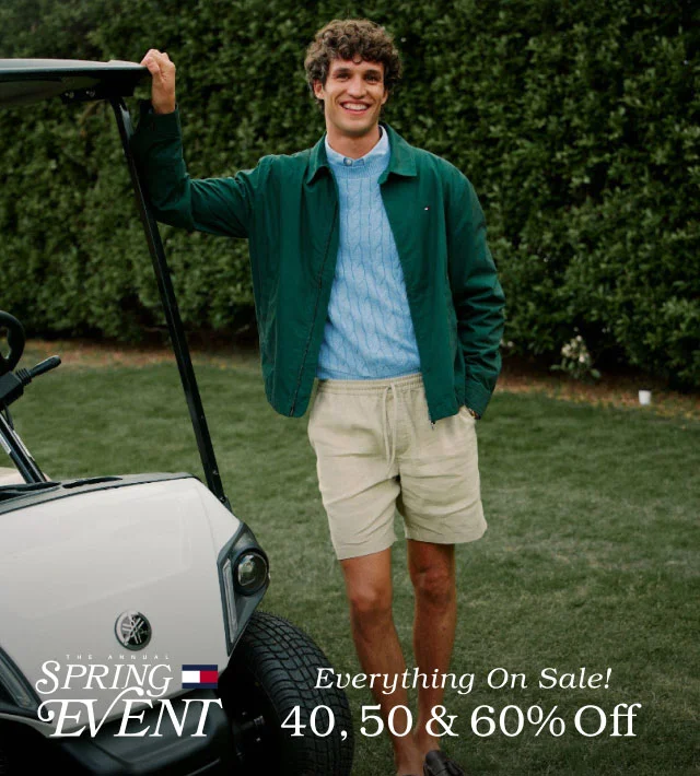 THE ANNUAL SPRING EVENT Everything On Sale! 40, 50 & 60% Off