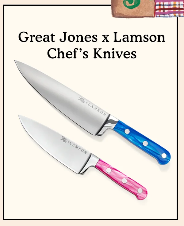 Great Jones x Lamson Chef’s Knives