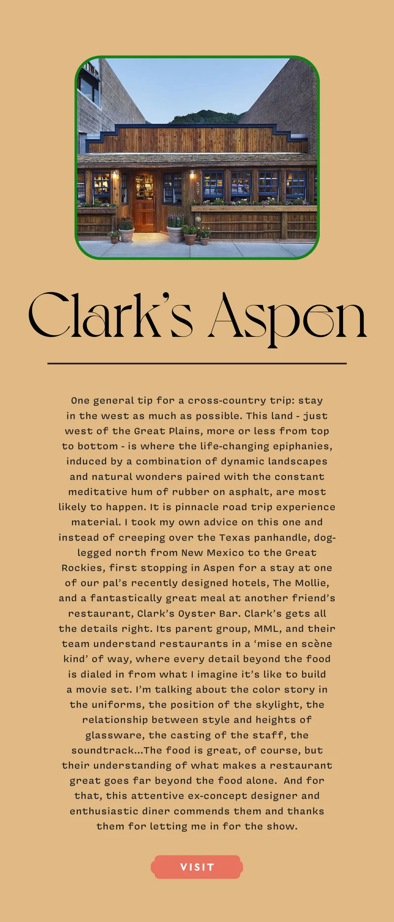 Clark's Aspen