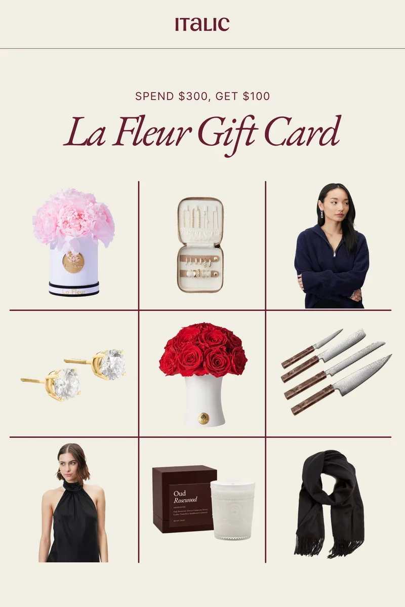 Spend $300, Get $100 La Fleur Gift Card
