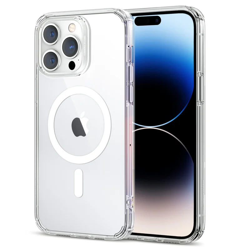 Image of iPhone 14 Pro Max Krystec™ Clear Case (HaloLock)