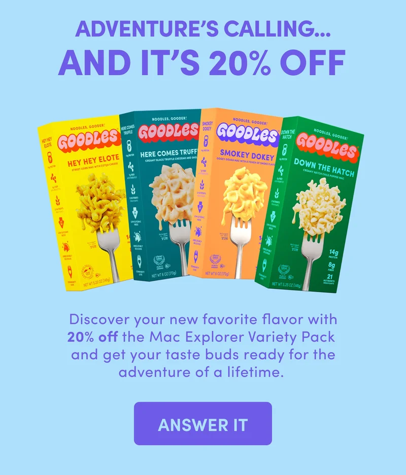 ADVENTURE’S CALLING... AND IT’S 20% OFF