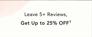 leave 5+ Reviews, Get 20% off