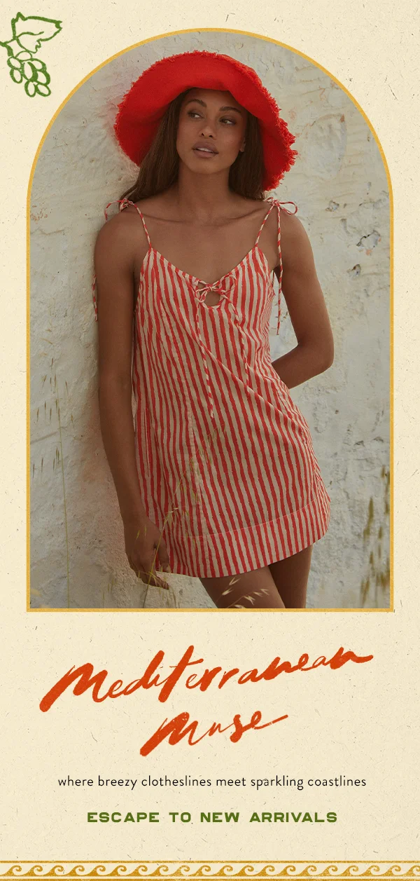 Escape to new arrivals