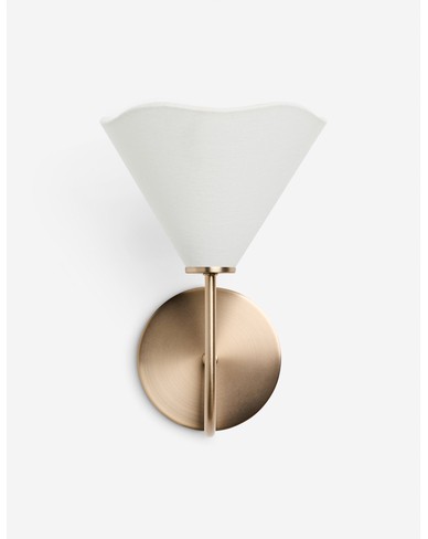 Loana Sconce-Satin Brass