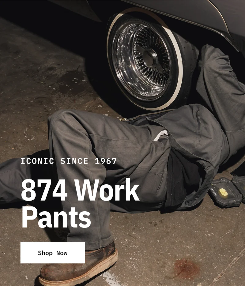 Iconic Since 1967. 874 Work Pants. Shop Now.